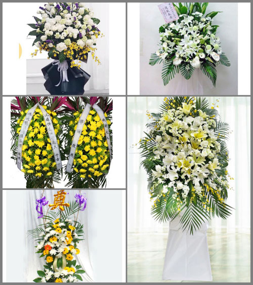 福建泉州安溪县祥华乡河图村白事花篮预定